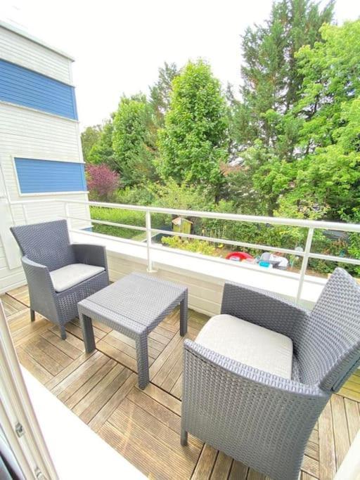 Duplex Lumineux Tout Equipe/Rer D/Balcon/Parking 科尔贝－埃索讷 外观 照片